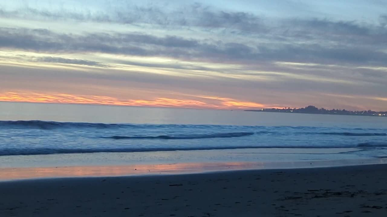 Tranquil Pastel Sunset