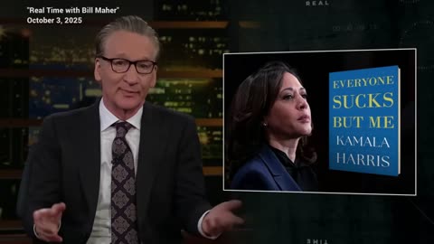 Bill Maher rips Kamala Harris' '107 Days' book, suggests different title