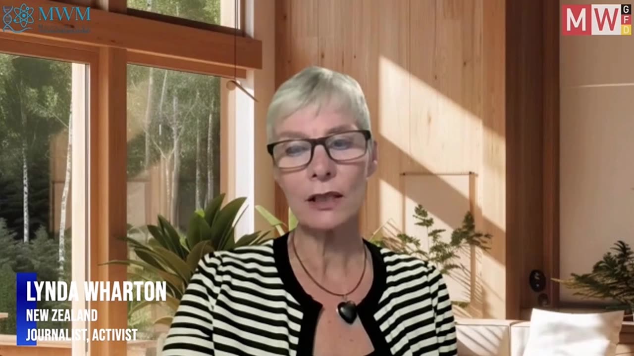 Lynda Wharton at International Press Conference: Stop mRNA Vaccines