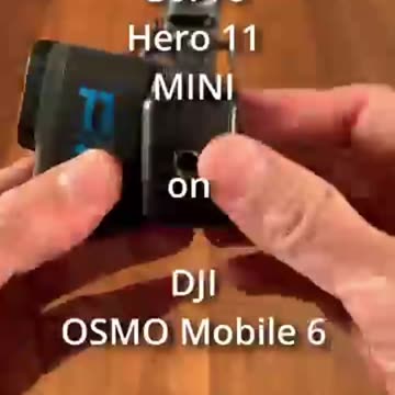 GoPro Hero 11 Black MINI Now Works with DJI OSMO Mobile 6! 🤯 Best New Gimbal Setup!