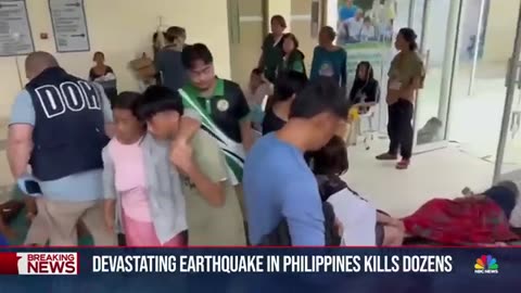 Search for survivors in Philippines after deadly earthquake
