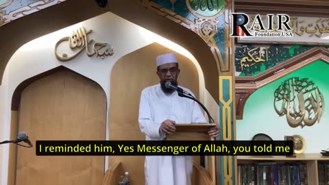 Analysis of 1/12/24 Islamic Center of RI Khutbah