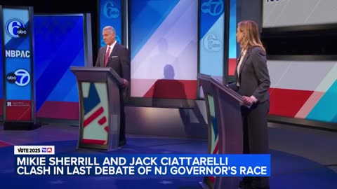 Sherrill, Ciattarelli have fiery exchange over opioid deaths, military records in final debate