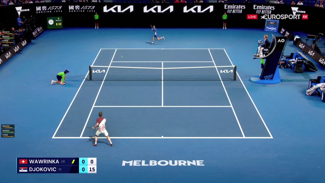 Top Spin 4 Federer SABR And Tweener vs Djokovic