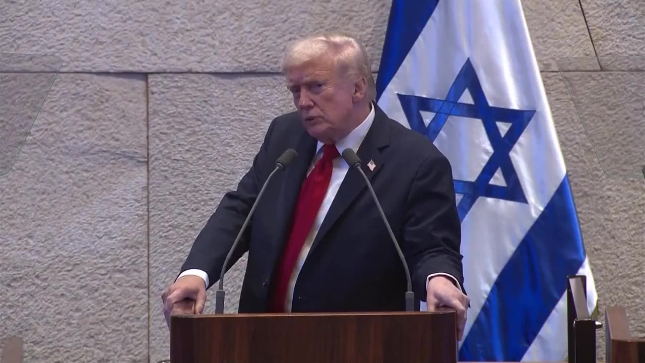 Trump's Speech To The Israeli Knesset