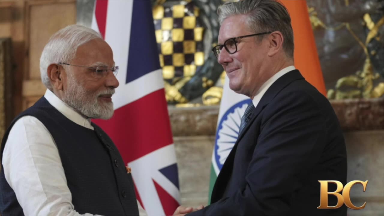 Starmer meets Modi on his first visit to India