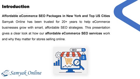 Samyak Online: 20+ Years of Trust in Affordable eCommerce SEO Services