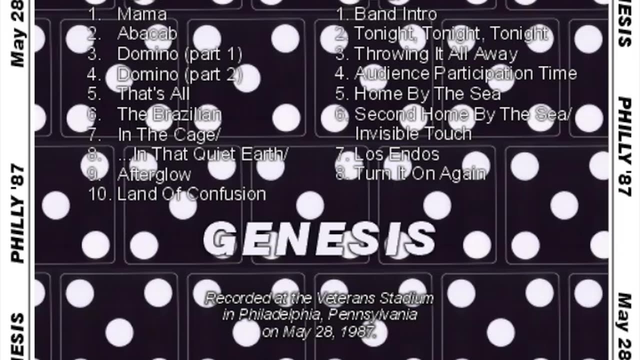 Genesis - Live - 1987.05.28 - Philadephia