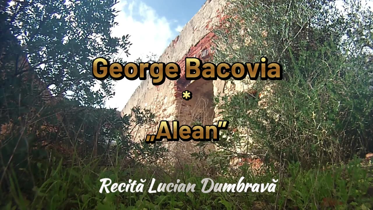 George Bacovia - Alean