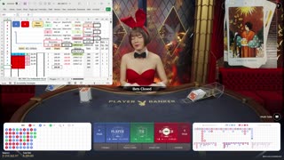 Baccarat - 10 units, 39 minutes, 50% HR, 5 unit drawdown, to level 5, Tarot 50 BS, Hollandish MM