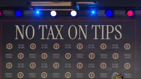 President Trump touts no tax on tips plans in Las Vegas after busy first week