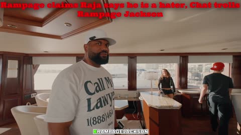 Rampage Jackson says Raja Jackson claims he is a Hater