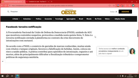 Facebook remove grupo que vendia garrafas usadas de bebidas.mp4