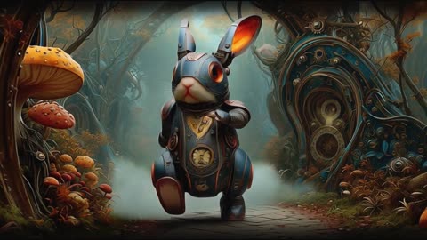 ALICE – Steampunk Wonderland Reimagined! Follow & Like for Original AI Music & Art!