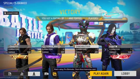Free fire 🔥 max playing new event update 🪔