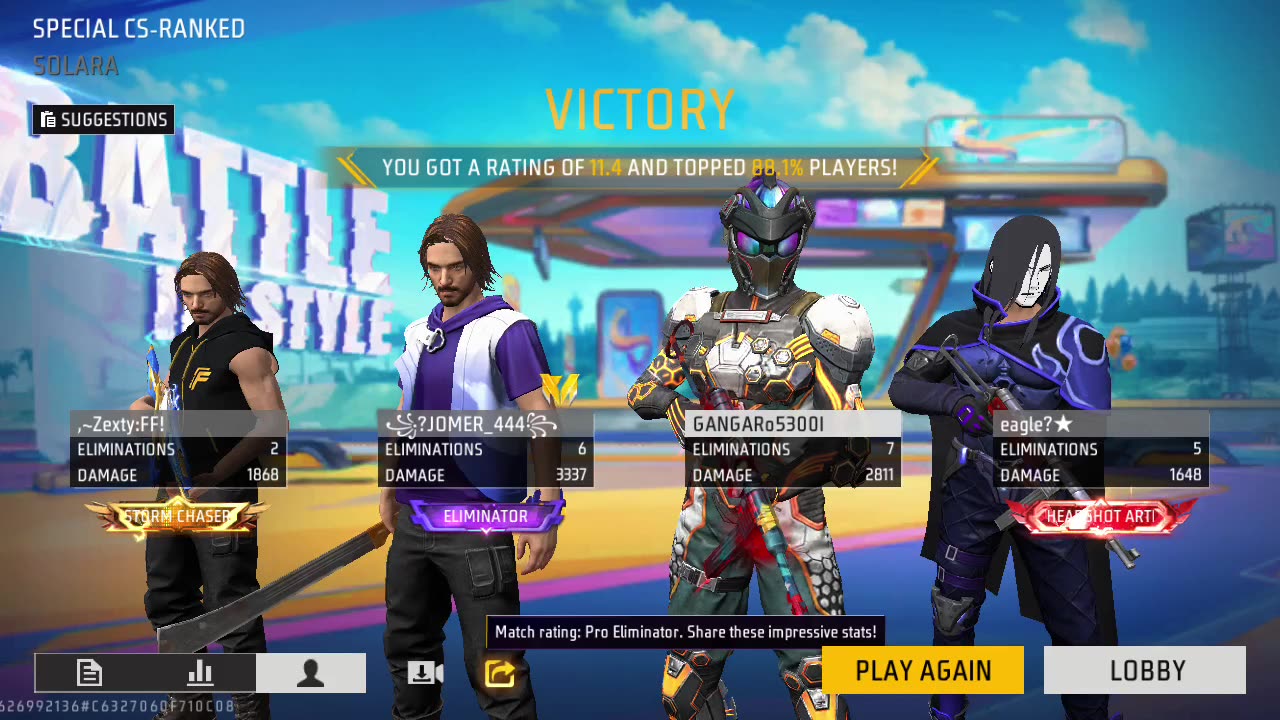 Free fire 🔥 max playing new event update 🪔