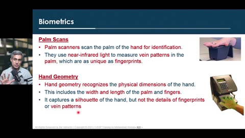 153 - Domain 5 - 52 Biometrics Authentication