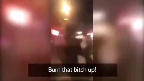 "They're jumping white people. Better no white person come down Sherman!"