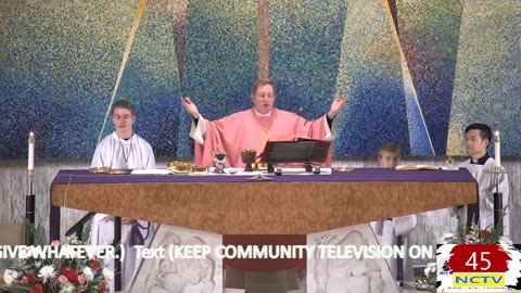 NCTV45 CATHOLIC MASS HOLY SPIRIT PARISH (ST VITUS) 4 PM SAT DEC 13 2025