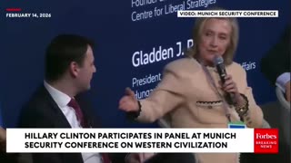 Hillary Clinton's TDS Gets Triggered During 'Nervous' Outbursts on the World Stage