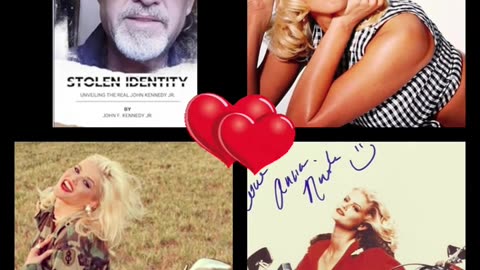 ‘90s ANNA NICOLE SMITH REPPING JFKJR!