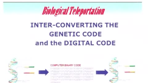 Biological Teleportation