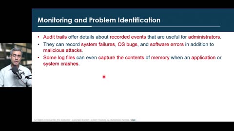 196 - Domain 7 -72 Logging Techniques and Log types