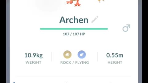 Pokémon GO-Purifying Shadow Archen