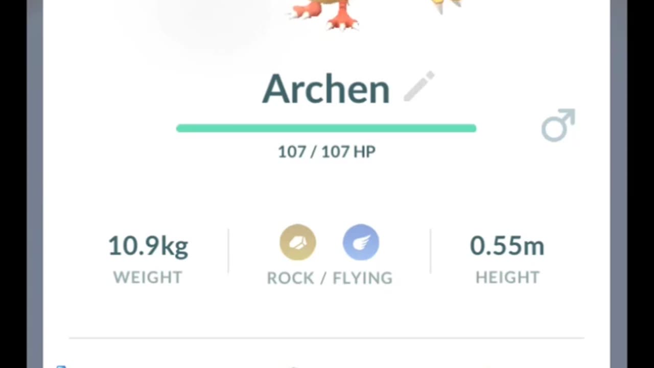 Pokémon GO-Purifying Shadow Archen