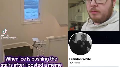 Meet Brandon White. He posted multiple videos “shooting” ICE agents.