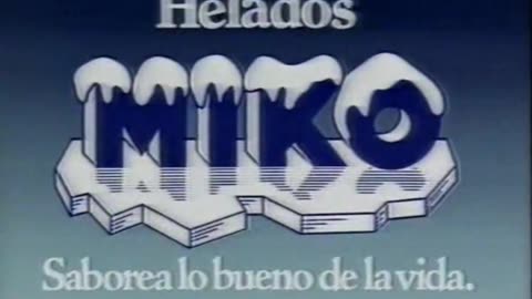 Anuncio Miko infantil 1990