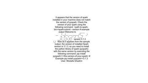 Py4JException Constructor org.apache.spark.sql.SparkSession([class org.apache.spark.SparkContext, c