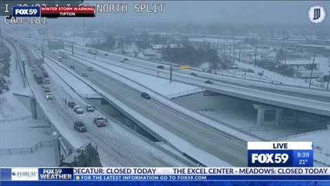 January 6, 2025 - Indiana State Police Report 150 Accidents After Heavy Snowfall