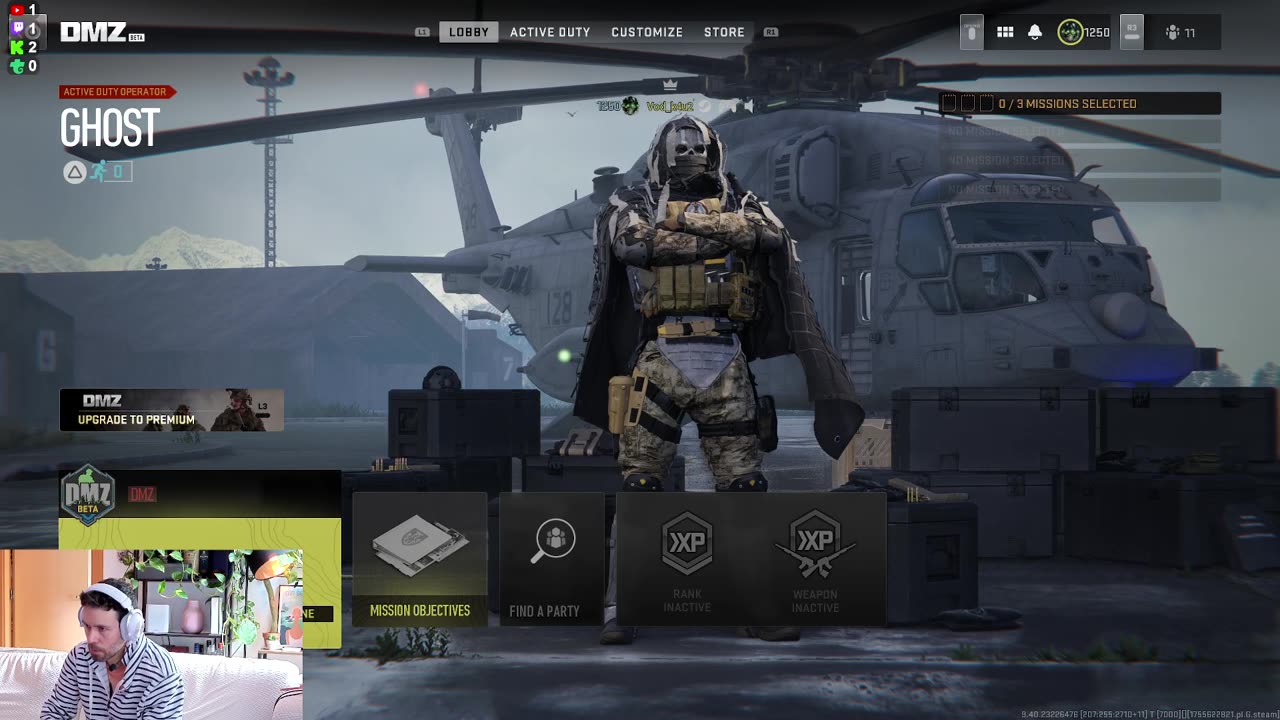 DMZ Push Sin Loot, Sin Hacks