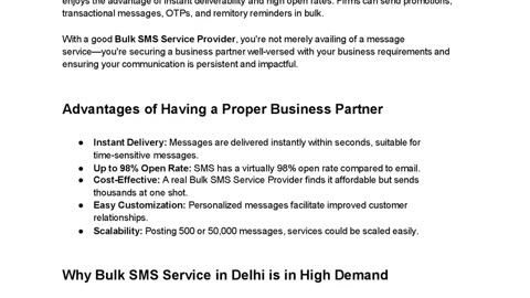 Transform Your Business Communication with the Right Bulk SMS Partner