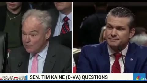 Pete Hegseth Confirmation Hearing