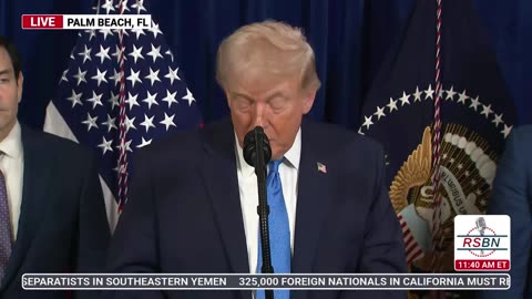 WATCH: President Trump announces "Operation Absolute Resolve" and arrest of Venezuelan President.