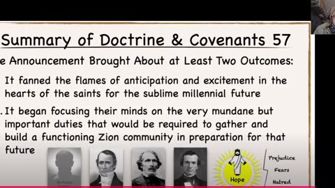 D And C 57 New Zion and Saints in Missouri - Future Events Coming -3-10-25