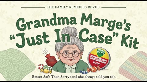 Grandma Marge's Family Remedy Revue "Just In Case" Kit