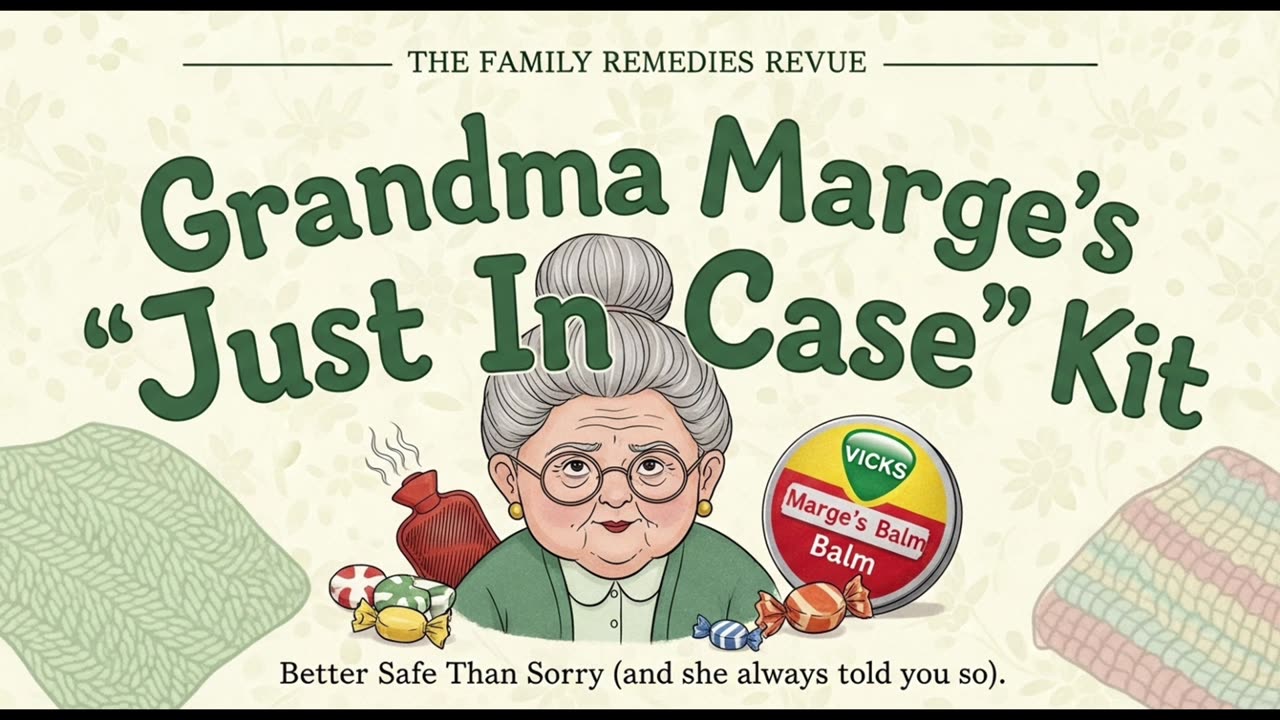 Grandma Marge's Family Remedy Revue "Just In Case" Kit