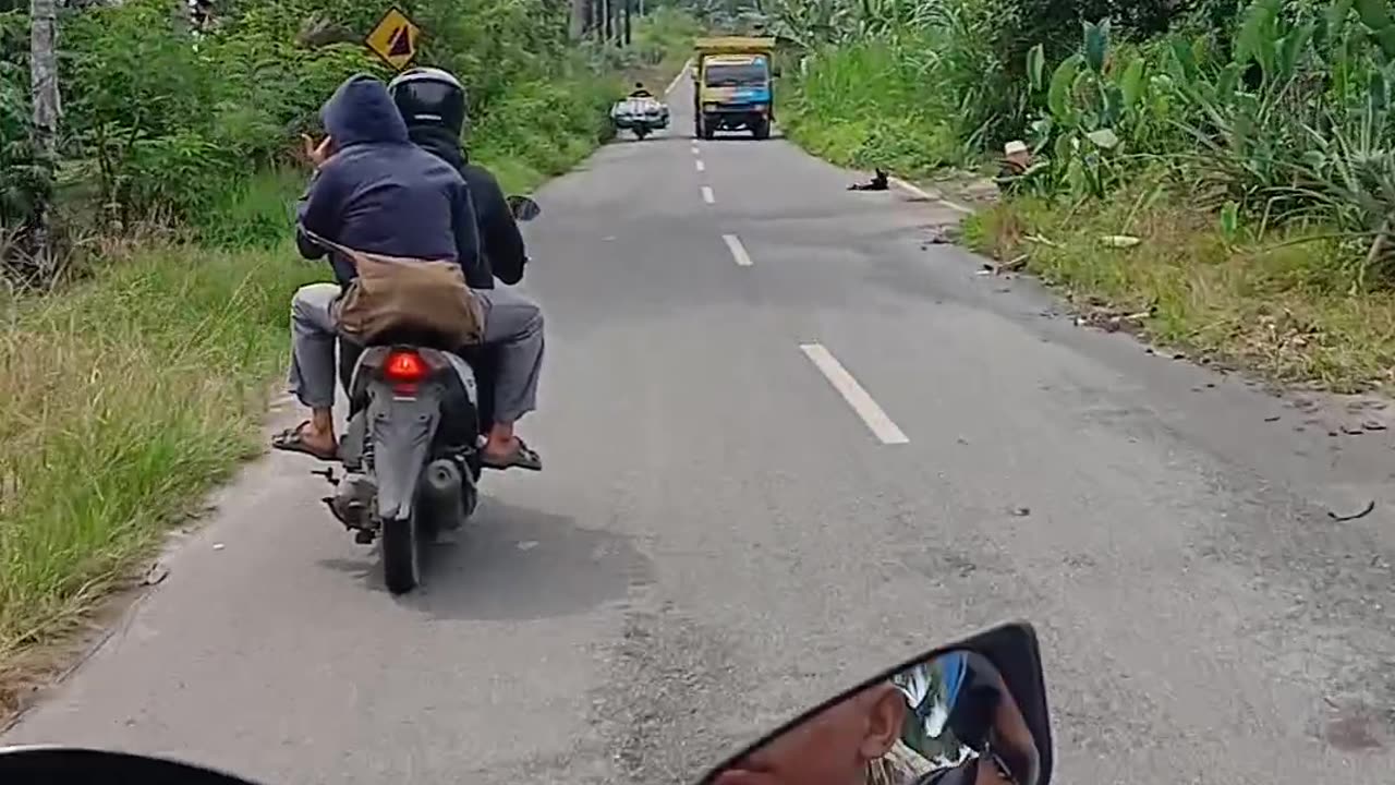 the road up to the train