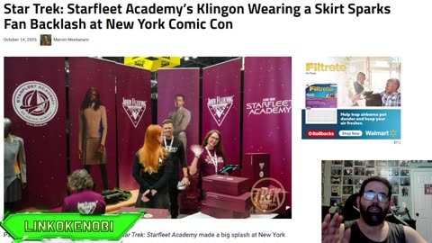 Star Fleet Academy Backlash Over Men Wearing Skirts And Stephen Colbert Cast In Show