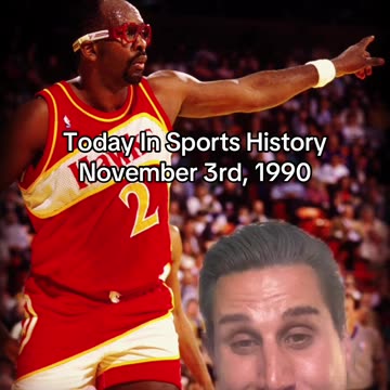 THE HISTORIC SPORTS MOMENT OF NOVEMBER 3rd, 1990
