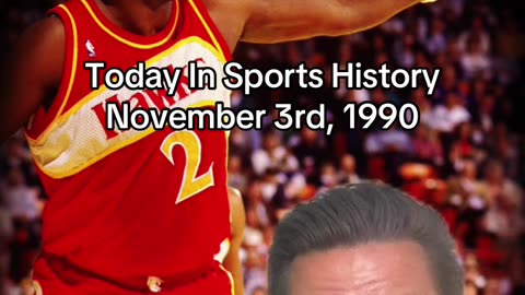 THE HISTORIC SPORTS MOMENT OF NOVEMBER 3rd, 1990