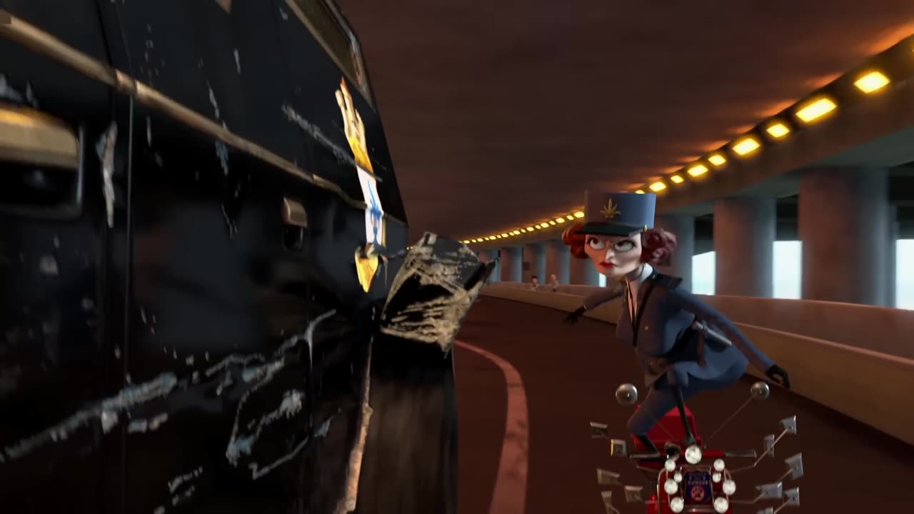 Car Chase" Clip | MADAGASCAR 3