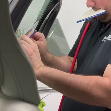 Volvo Sedan Tint Installation