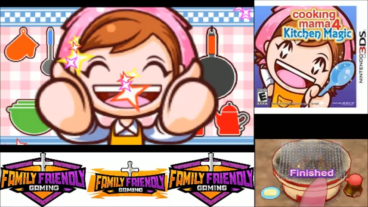 Cooking Mama 4 Kitchen Magic Grilled Clams