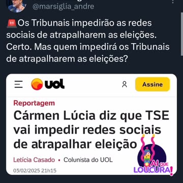 Mas quem impedirá os Tribunais de atrapalharem as eleições?