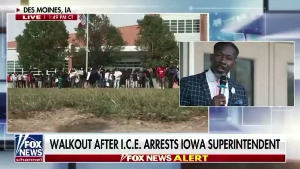 Students Staged A Walkout At Des Moines Schools To Rally Behind Dem-Hired Illegal Superintendent
