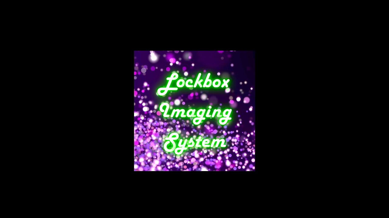 Lock Box Imaging System #lockboximagingsystem #lockbox